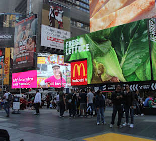 Werbung über Werbung