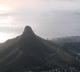 Blick auf den Lions Head