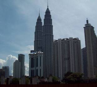Blick auf die Petronas Twin Towers