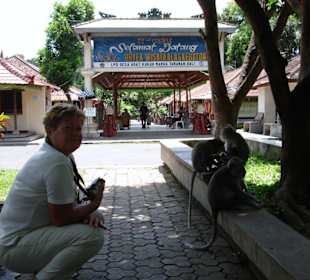 Blick auf Eingang mit "Ladenstraße"