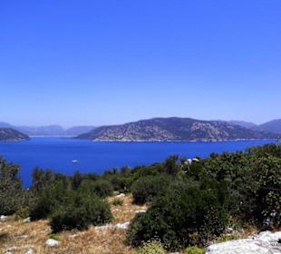 Blick nach Marmaris und Adaköy