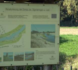 Schaukelweg an der Donau