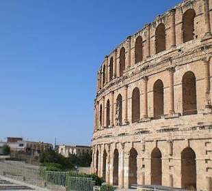 Das Colosseum in El Djem