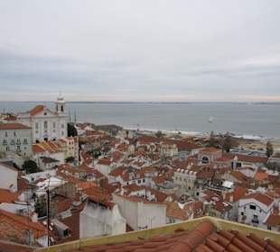 Ausblick auf die Alfama