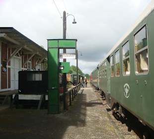 Fahrt mit der Museumseisenbahn