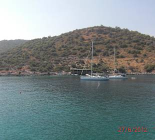 Ausflug über Meri mit dem Schiff