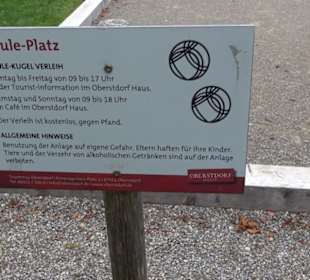 Boule-Platz