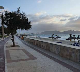 Strandpromenade Sa Coma