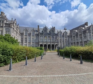  Fürstbischöflicher Palast Lüttich in Liege / Lütt