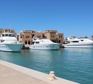 An der Marina von El Gouna