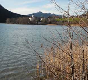 Weißensee Im Hintergrund der Ort