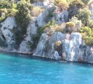 Kekova - versunkene Stadt im Mittelmeer