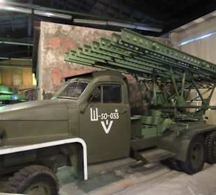 In den Hallen des Militärmuseums Lesany