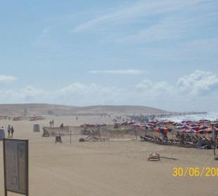 Dünen und Strand von Maspalomas