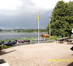 Blick auf den Wiesensee vom Café Seewies