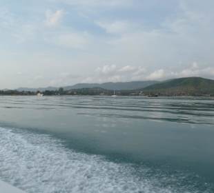Blick vom Boot