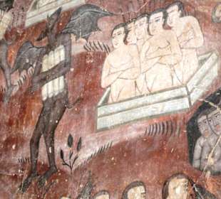 Festung Ananuri - Fresken