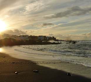 Am Abend an der Playa Jardin