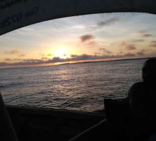 Sonnenuntergang vor Lamu