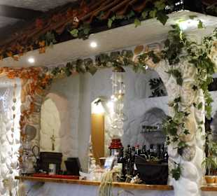 Thekenbereich des Restaurants