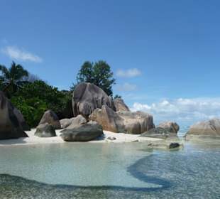 Anse Source d'Argent, mittleres Teil