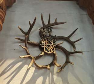 Im Rittersaal von Schloss Mespelbrunn