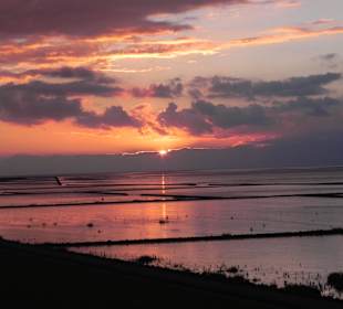 Abendstimmung am Wattenmeer
