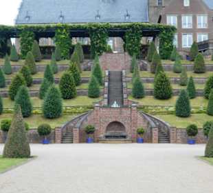 Terrassengarten am Kloster Kamp