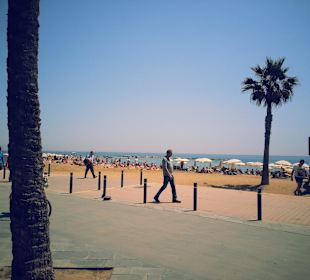 Plaża w Barcelonie