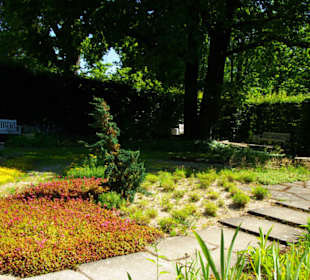 Schön angelegte Parzellen