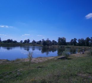 The "Big" lake from the entrance 