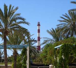 Ausblick auf Leuchturm