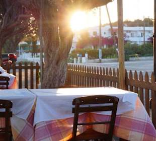 Restaurant ganz für uns allein