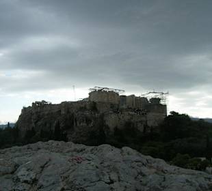 Acropoli col maltempo