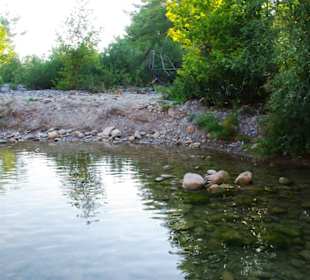 Direkt im Fluss