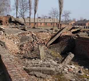 Gesprengtes Krematorium