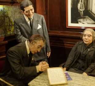 Jorge Luis Borges, Carlos Gardel und Alfonsina Sto