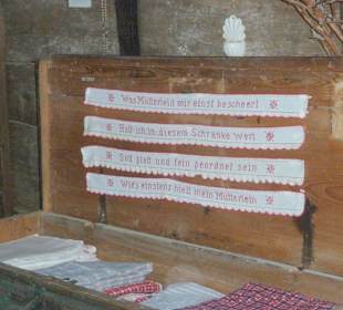 In einem Schlafzimmer