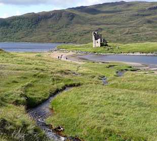 Ardvreck Castle am Loch Assynt