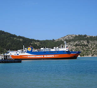 Unsere Fähre Dodekanisos Seaways