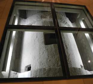 Unterirdische Heizkammer in einem Spital