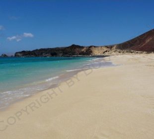 Traumstrand: Playa de las conchas auf La Graciosa