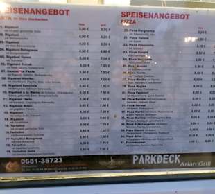 Parkdeck Arian Grill in Saarbrücken