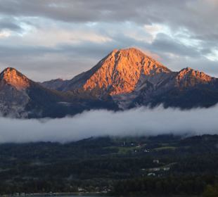 Mittagskogel Blick vom Rest. Hazienda