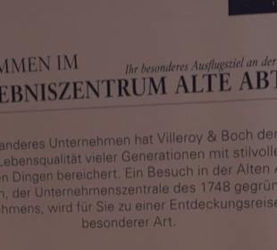 Erlebniszentrum von Villeroy & Boch