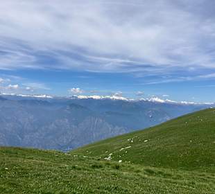 Ausblick Monte Baldo auf Gardasee