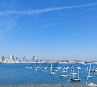Fahrt von San Diego über die Brücke 