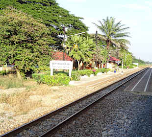 Auf Strecke Richtung BKK