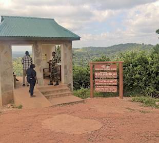 Eingang zum Wandweweg in Shimba Hills
