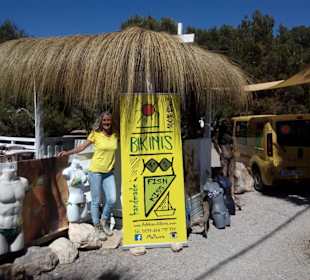 Fishkiss-Bikini-Shop in Ses Covetes am Es Trenc